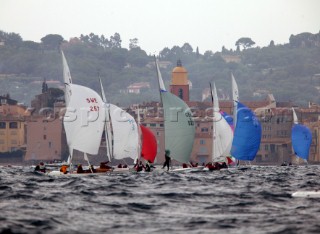 75th Dragon Anniversary Regatta 2004 in St Tropez was attended by 270 keelboats. Dragons competed from all over Europe.