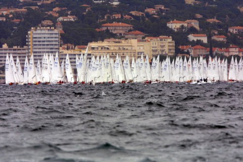 75th Dragon Anniversary Regatta 2004 in St Tropez was attended by 270 keelboats Dragons competed fro