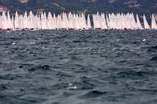 75th Dragon Anniversary Regatta 2004 in St Tropez was attended by 270 keelboats. Dragons competed from all over Europe.