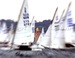 75th Dragon Anniversary Regatta 2004 in St Tropez was attended by 270 keelboats. Dragons competed from all over Europe.