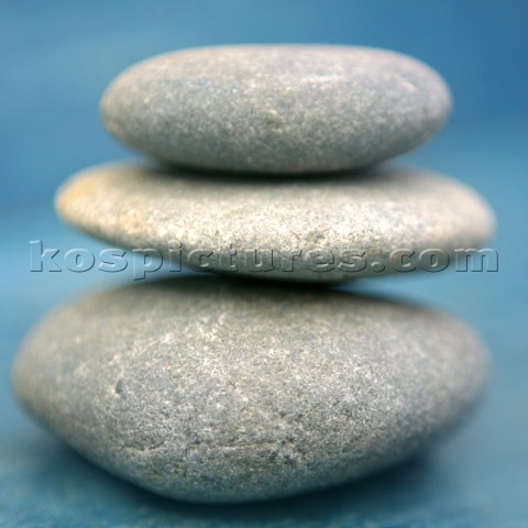 Three pebbles