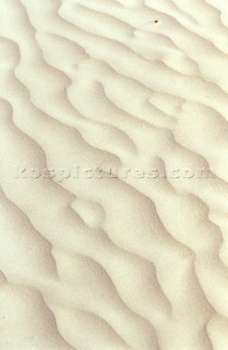 Detail of ripples in sand