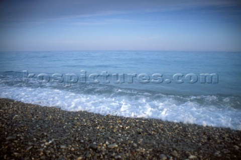 Pebble beach Nice France