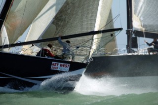 TP52 yachts racing at Key West Race Week 2005