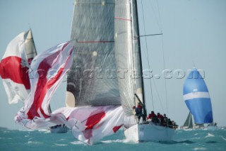 TP52 yachts racing at Key West Race Week 2005