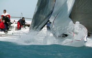 TP52 yachts racing at Key West Race Week 2005