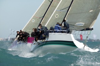 Farr 40 s Morning Glory and Mean Machine racing at Key West Race Week 2005