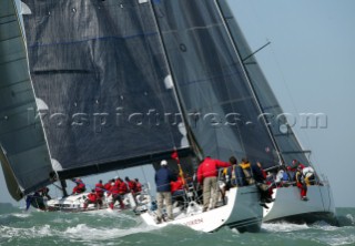 Swan 45 class racing at Key West Race Week 2005