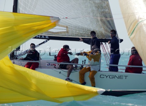 Mumm 30 Cygnet racing during Key West Race Week 2005