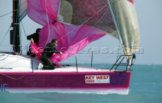 Dutch Farr 40 Mean Machine leading at Key West Race Week 2005