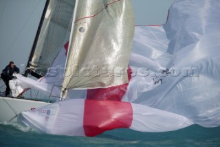 IOD 35 One Design racing during Key West Race Week 2005