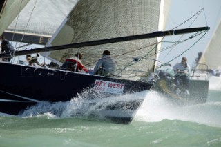 Numbers. The big boat racing IMS and TP52 fleets racing Key West Race Week 2005