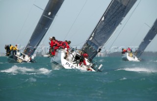 Swan 45 fleet at Key West Race Week 2005