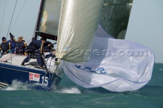 Farr 40 Barking Mad racing at Key West Race Week 2005