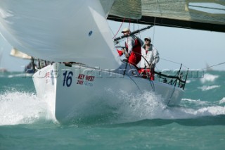 Farr 40 Bambakou with Ian Walker as tactician racing at Key West Race Week 2005