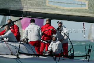 Farr 40 Bambakou with Ian Walker as tactician racing at Key West Race Week 2005