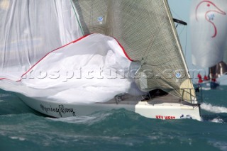 Farr 40 Morning Glory racing at Key West Race Week 2005