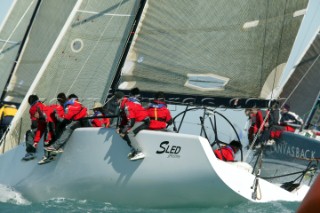 Farr 40 Sled racing at Key West Race Week 2005