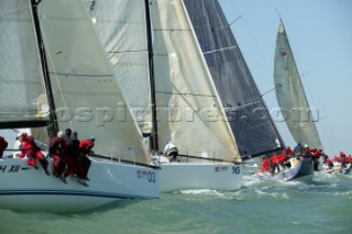 Farr 40 fleet at Key West Race Week 2005