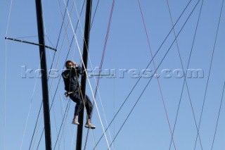 Carbon fibre masts in Key West Race Week 2005