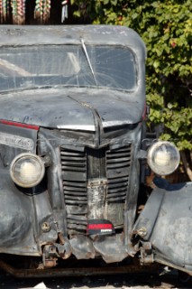 Old car wreck, Key West, Florida, USA