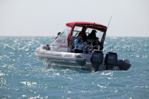 Harken RIB with Sharon Green onboard during Key West Race Week 2005