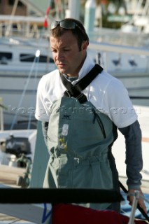 Italian crew of the Melges 24 Joe Fly leading their class during Key West Race Week 2005