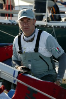 Italian crew of the Melges 24 Joe Fly leading their class during Key West Race Week 2005