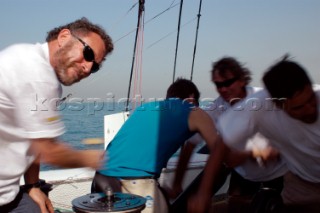 Mark Featherstone, David Scully, Anders Lewander and Herve Jan on Cheyenne