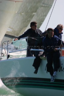 Russell Coutts tactician onboard Farr 40 Morning Glory in Key West Race Week 2005