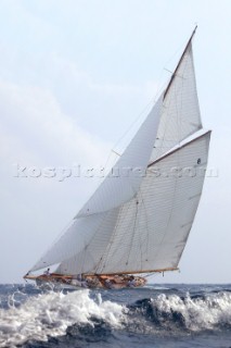 Les Voiles de St. Tropez 2004, 92ft William Fife cutter MOONBEAM IV