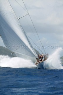 Antigua Classic Yacht Regatta 2004, 137ft J-Class sloop RANGER