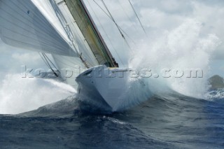 Antigua Classic Yacht Regatta 2004, 137ft J-Class sloop RANGER