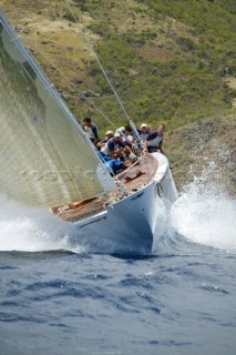 Antigua Classic Yacht Regatta 2004, 137ft J-Class sloop RANGER