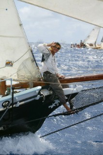 Antigua Classic Yacht Regatta 2004, Usquaebach (Replica of Joshua Slocums Spray)