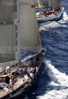 Antigua  18 04 05 Antigua Classic Week 2005 Race 3: Ranger and Velsheda