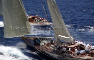 Antigua  18 04 05 Antigua Classic Week 2005 Race 3: Ranger and Velsheda