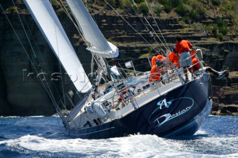 Antigua Sailing Week 2005 DASIAN  Swan 75