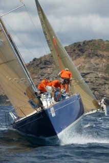Antigua Sailing Week 2005. AYA SOFIA - First 40.7
