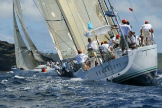 Antigua Sailing Week 2005. SERENGETI - Tripp 60