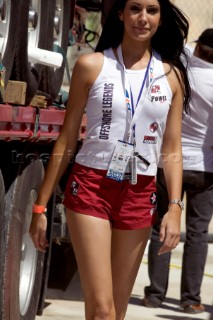 P1 Malta 2005. Glamourous girls and sexy models of the powerboat circuit.