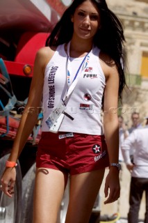 P1 Malta 2005. Glamourous girls and sexy models of the powerboat circuit.