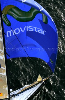 Volvo Ocean Race 2005-2006. Movistar - Volvo 70 Canting ballast swing keel