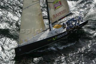 Volvo Ocean Race 2005-2006. Movistar - Volvo 70 Canting ballast swing keel