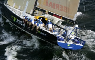 Volvo Ocean Race 2005-2006. Movistar - Volvo 70 Canting ballast swing keel