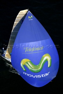 Volvo Ocean Race 2005-2006. Movistar - Volvo 70 Canting ballast swing keel