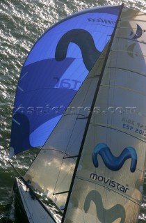 Volvo Ocean Race 2005-2006. Movistar - Volvo 70 Canting ballast swing keel