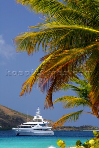 Jost Van Dyke Island  British Virgin Islands April 2005 Sandy Cay  Cruise