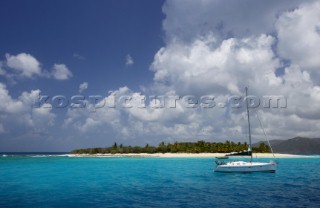 Jost Van Dyke Island - British Virgin Islands- April 2005. Sandy Cay -. Cruise