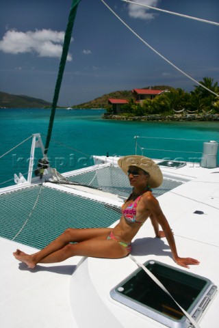 Tortola Island  British Virgin Islands  CaribbeanBitter End Marina and Yacht Club